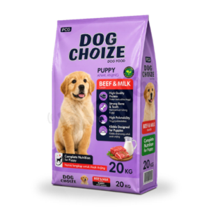 9 Dog Choice Puppy Beef & Milk 20KG